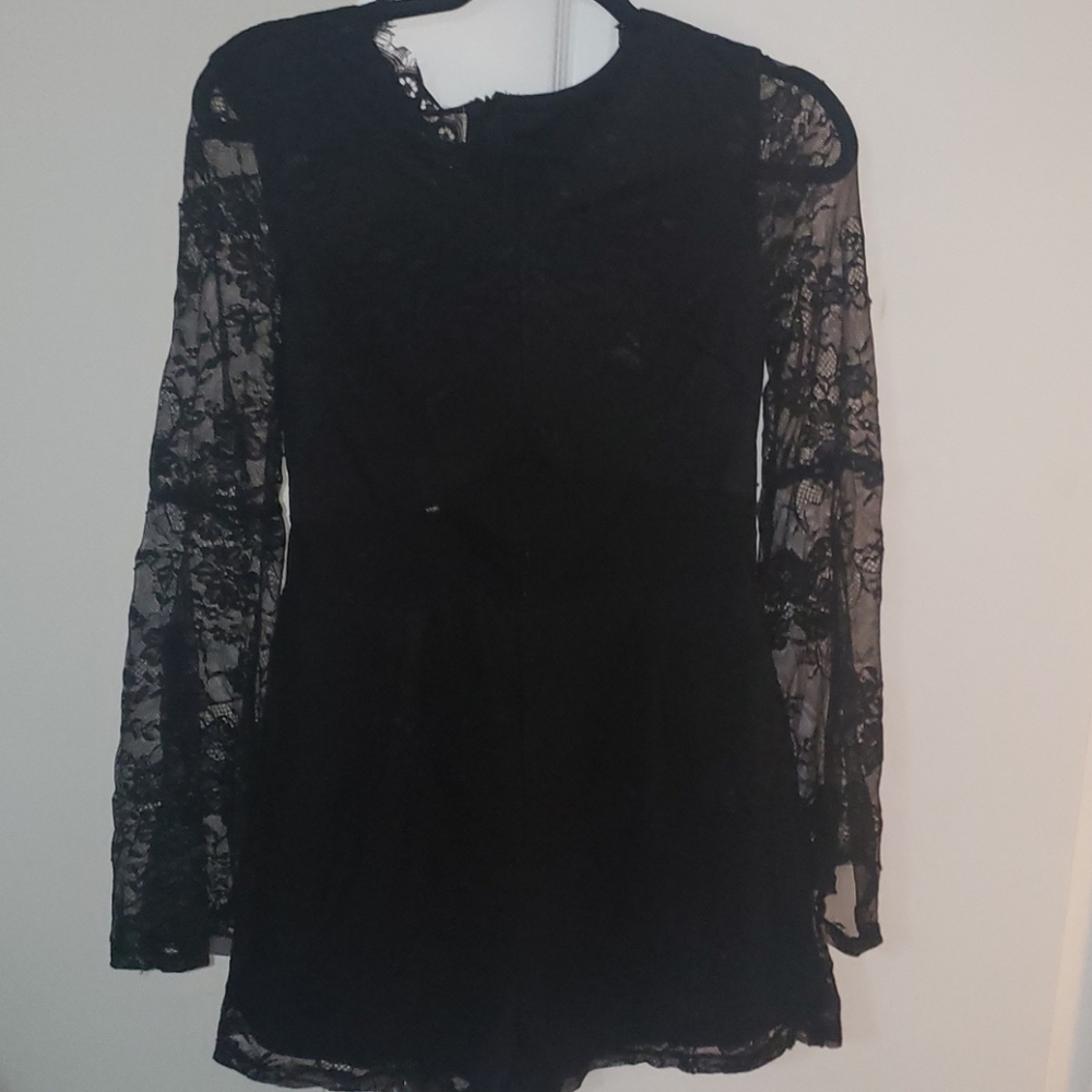 Lace romper
